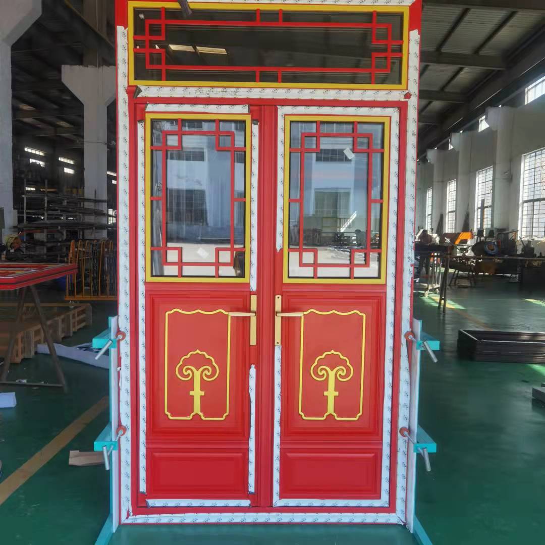 仿古建筑大殿門窗